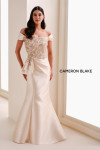 Cameron Blake by Mon Cheri CB829 Mikado Off-Shoulder Gown