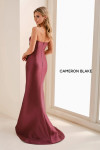Cameron Blake by Mon Cheri CB831 Mikado Strapless Long Gown