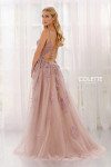 Colette by Daphne CL6001 Glitter Tulle Sleeveless Prom Dress