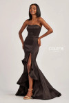 Colette by Daphne CL6017 Stretch Mikado Strapless Dress