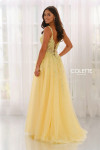 Colette by Daphne CL6018 Glitter Tulle Lace Sleeveless Dress