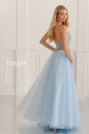 Colette by Daphne CL6111 Glitter Tulle Sleeveless Long Dress
