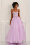 Colette by Daphne CL6111 Glitter Tulle Sleeveless Long Dress