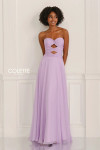 Colette by Daphne CL6113 Chiffon Sweetheart Strapless Dress