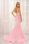 Colette by Daphne CL6117 Stretch Knit Strapless Boned Dress