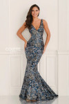 Colette by Daphne CL6209 Stretch Sequin Sleeveless Dress