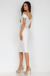 Terani Couture 2011C2009 Mikado Off-Shoulder Short Dress