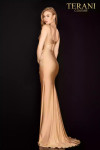 Terani Couture 2011P1061 Jessica Jersey Cut-out Prom Dress