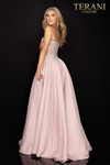 Terani Couture 2011P1197 Satin Sweetheart Strapless Dress