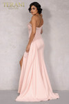 Terani Couture 2214E0164 Satin 2 Way Stretch Evening Dress