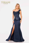 Terani Couture 231E0253 Stretch Mikado Sleeveless Long Gown