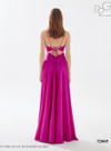 RG2 by Tarik Ediz 52005 Satin Jersey Straps Sleeve Dress