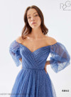 RG2 by Tarik Ediz 52012 Off-Shoulder Puff Sleeve Dress