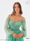 RG2 by Tarik Ediz 52012 Off-Shoulder Puff Sleeve Dress