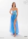 RG2 by Tarik Ediz 52123 Organza Sweetheart Strapless Dress