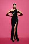 RG2 by Tarik Ediz 53159 Crepe Asymmetric Neck Any Dress
