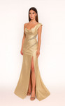 RG2 by Tarik Ediz 54108 Taffeta One-Shoulder Long Dress
