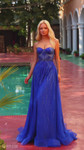 Clarisse 62272 Beaded Sweetheart Neckline Strapless Gown