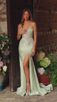 Clarisse 62300 Sweetheart Neck Spaghetti Straps Long Gown