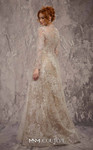 MNM Couture J02720 Sequined Embroidered Jewel Neck Gown