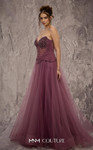 MNM Couture J03608 Beaded Sweetheart Neck Strapless Gown
