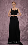 MNM Couture J03563 Rayon Crepe Beaded  Embroidered Gown
