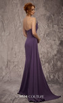 MNM Couture J03584 Rayon Crepe Crystal Sweetheart Neck Gown