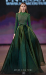 MNM Couture J03038 Embellished Organza Long Sleeve Ballgown