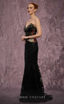 MNM Couture J03569 Beaded Embroidered Strapless Long Gown