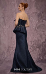 MNM Couture Q2908 Brocade Beaded Embroidered Strapless Gown