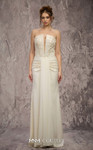 MNM Couture Q7545 Beaded Embroidered Strapless Long Gown