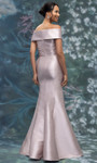 MGNY By Morilee 2070031 Mikado Crystal Off Shoulder Gown