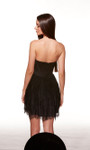 Alyce Paris 30011 Chantilly Lace Strapless Short Dress