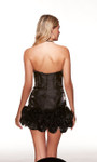 Alyce Paris 40108 Liquid Satin Strapless Sheath Short Dress