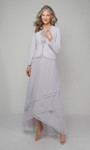 Alyce Paris 27608 Lace Chiffon Embroidery Two-Piece Gown