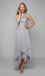 Alyce Paris 27608 Lace Chiffon Embroidery Two-Piece Gown