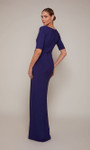 Alyce Paris 27682 Italian Jersey V-Neck Short Sleeves Gown