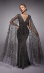 Alyce Paris 27725 Sequins Plunging V-Neck Sleeveless Gown