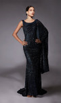 Alyce Paris 27772 Beaded Glitter Tulle Scoop Neck Gown