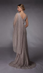 Alyce Paris 27772 Beaded Glitter Tulle Scoop Neck Gown