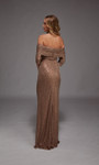 Alyce Paris 27787 Linear Sequins Off Shoulder Fitted Gown