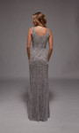 Alyce Paris 27799 Hand Beaded V-neck Sleeveless Sheath Gown