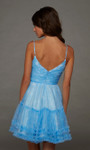 Alyce Paris 30108 Soft Mesh Print Sweetheart Short Dress
