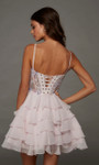 Alyce Paris 30121 3D Flower Ruffles Sweetheart Short Dress