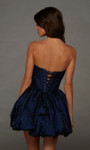 Alyce Paris 30124 Rhinestone Taffeta Scoop Neck Short Dress