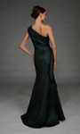Alyce Paris 27885 Jacquard One-Shoulder Neck A-Line Dress