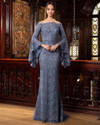 Alexander by Daymor 1555 Off-shoulder Flounce Sleeves Dress