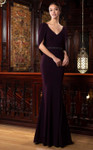 Alexander by Daymor 1556 Off-shoulder Plunging V-neck Dress