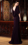 Alexander by Daymor 1556 Off-shoulder Plunging V-neck Dress