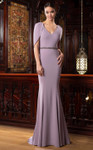 Alexander by Daymor 1556 Off-shoulder Plunging V-neck Dress